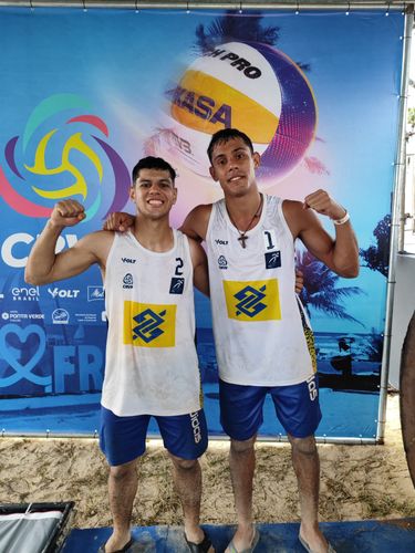 Imagem: Alagoanos conquistam Brasileiro de Vôlei de Praia Sub-19
