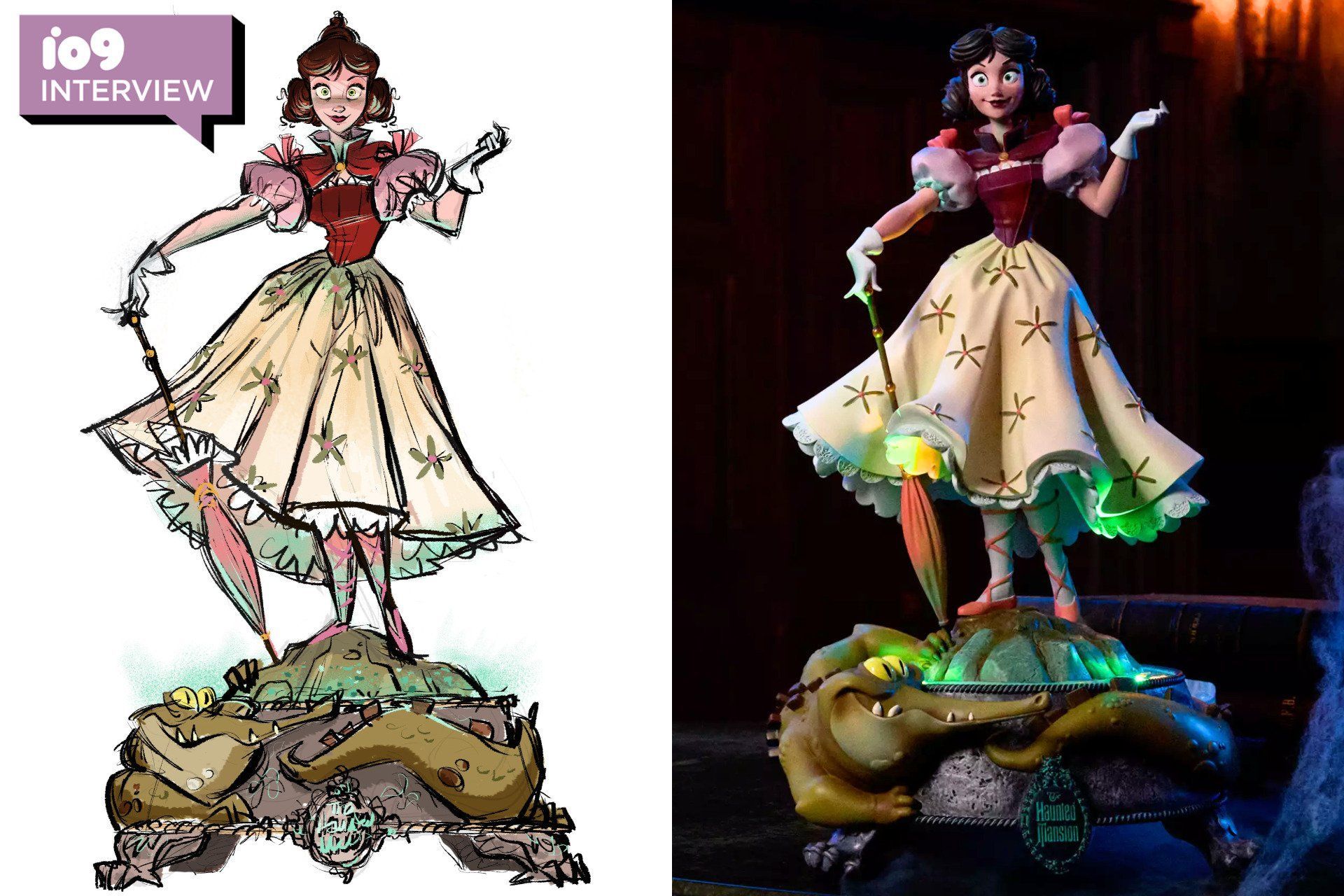 Novas Figuras da Mansão Mal-Assombrada Encantam Fãs da Disney