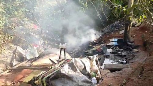 Imagem: Corpos carbonizados encontrados em parque de São Paulo