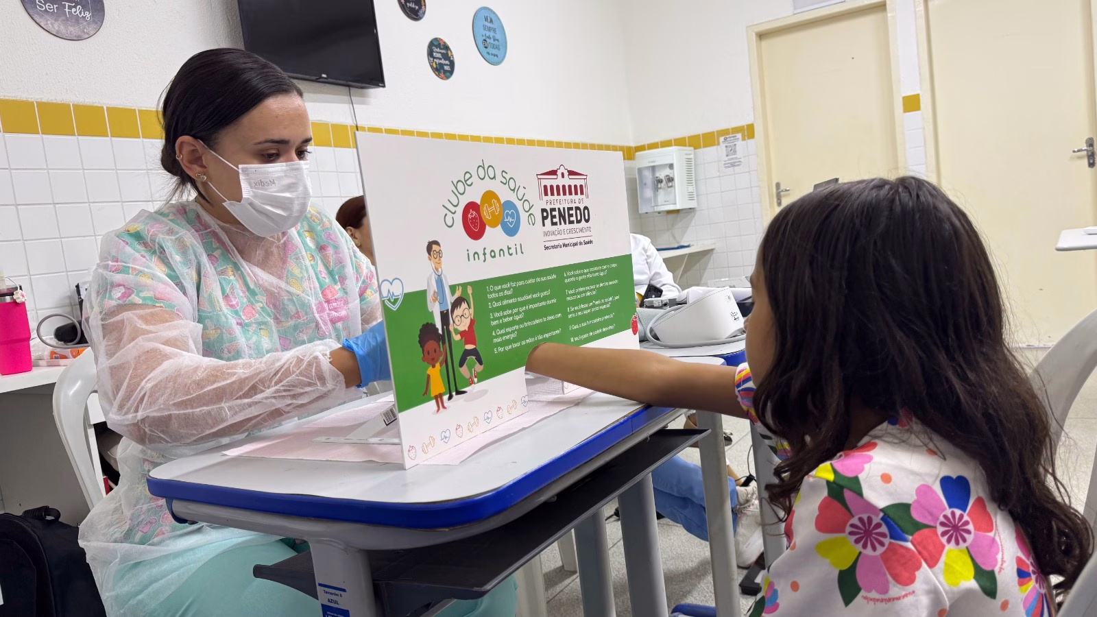 Clube da Saúde Infantil ajuda crianças em Penedo