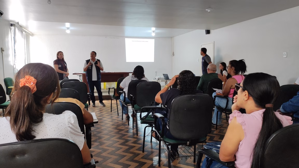 Imagem: Capacitação de Agentes de Saúde em Penedo sobre SUS