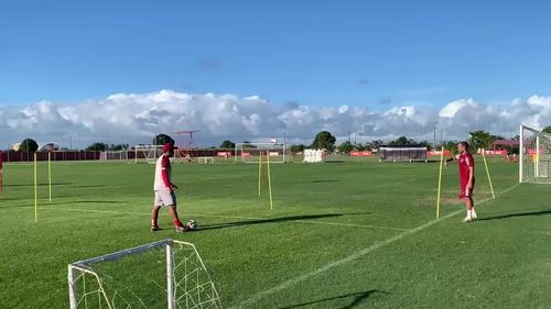 Imagem: Douglas Baggio se recupera e inicia transição no CRB