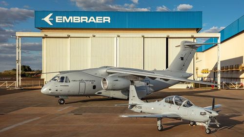 Imagem: Embraer entrega avião militar e inicia novos testes